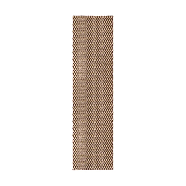 Barley jutematte - Chestnut, 75x240 cm - Layered