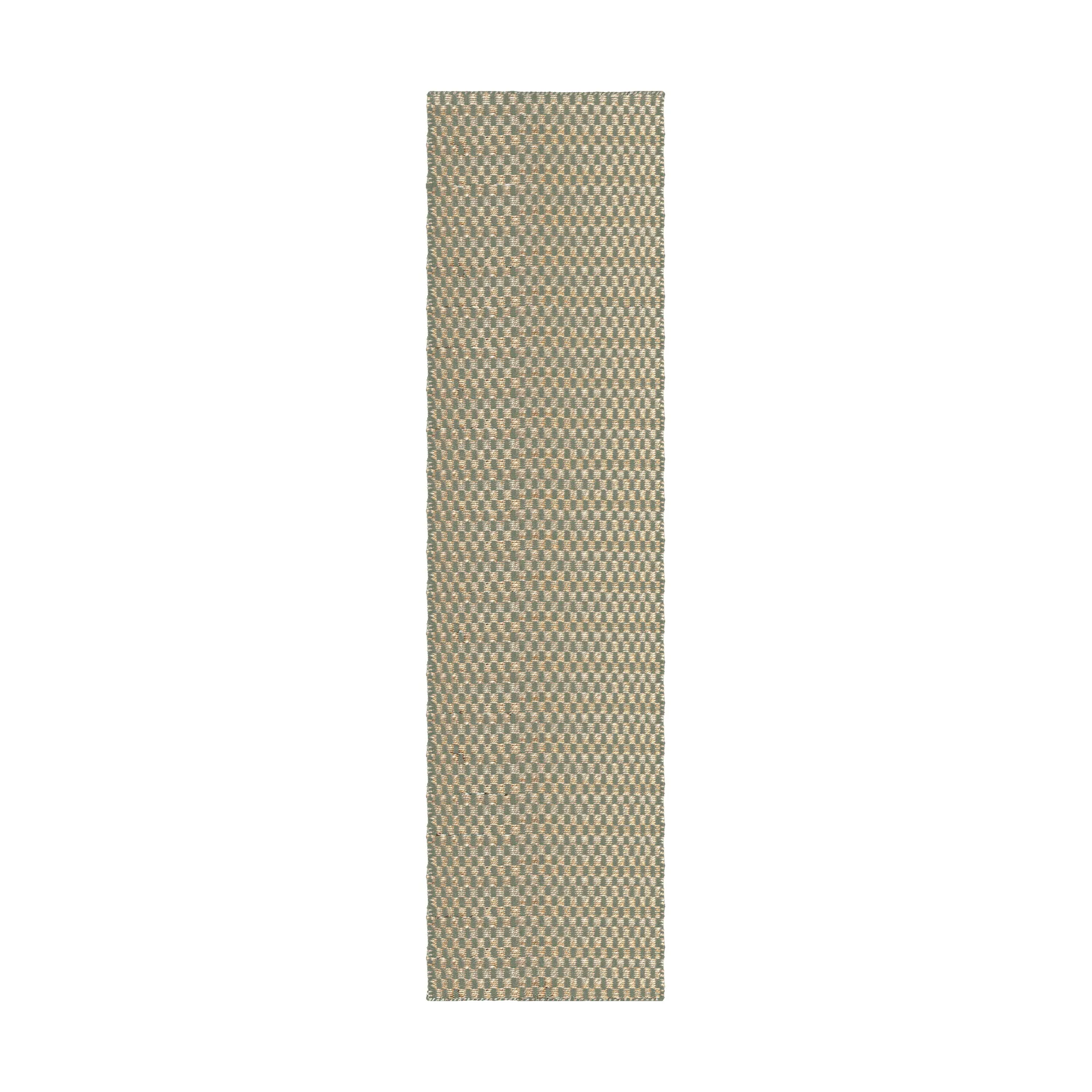 Barley jutematte, Sage, 75x240 cm Layered