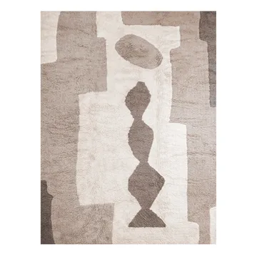 Bird in Space teppe 180 x 270 cm - Hvit-brun-beige - Layered