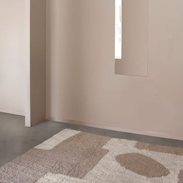 Bird in Space teppe 250 x 350 cm - Hvit-brun-beige - Layered