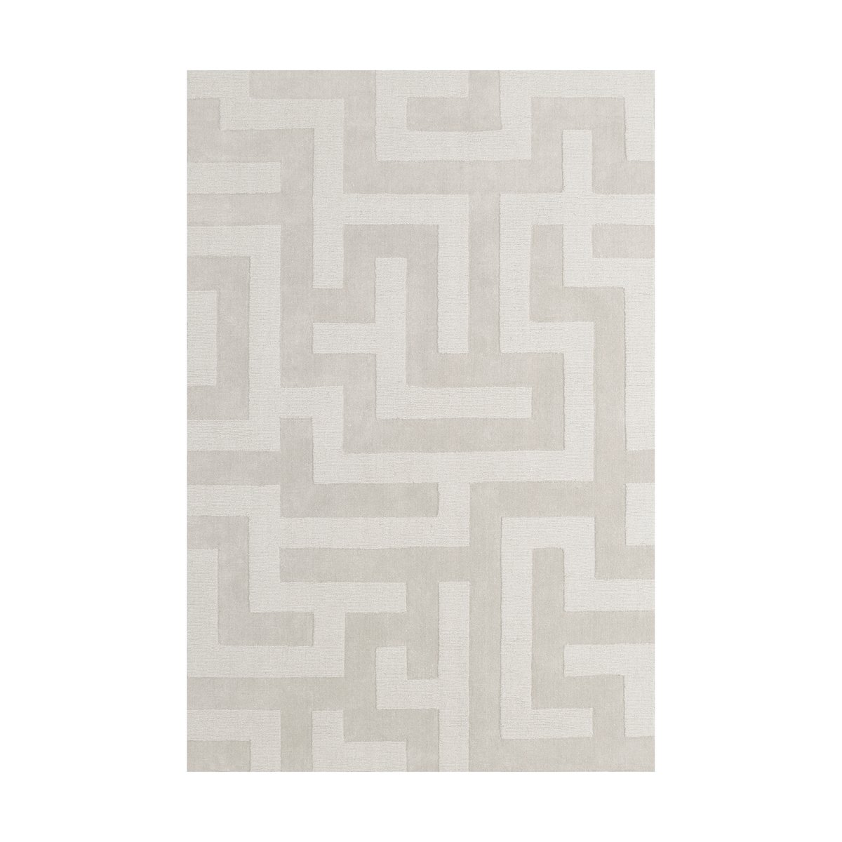 Bilde av Layered Byzantine grande ullteppe Light oatmeal 200x300 cm