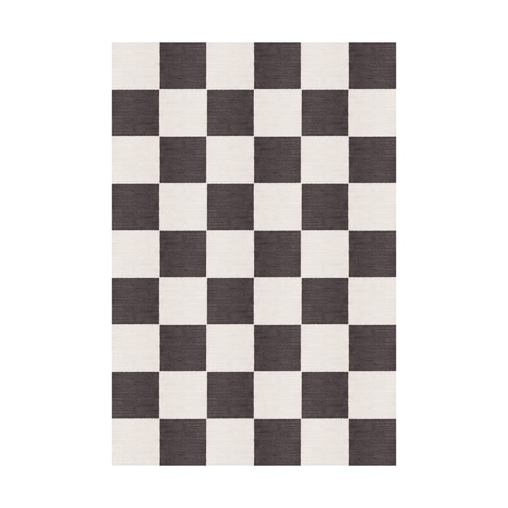 Chess ullteppe - Black and white, 180x270 cm - Layered