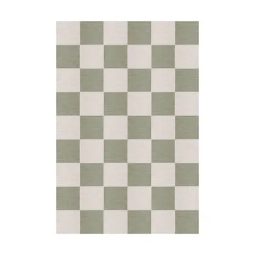 Chess ullteppe - Sage, 180x270 cm - Layered