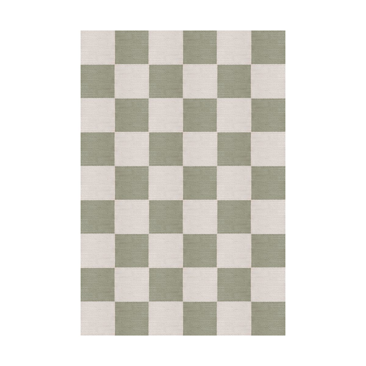 Bilde av Layered Chess ullteppe Sage 200x300 cm