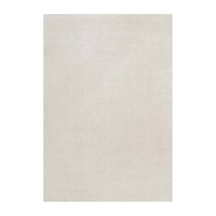 Classic solid ullteppe 180 x 270 cm - Bone white - Layered
