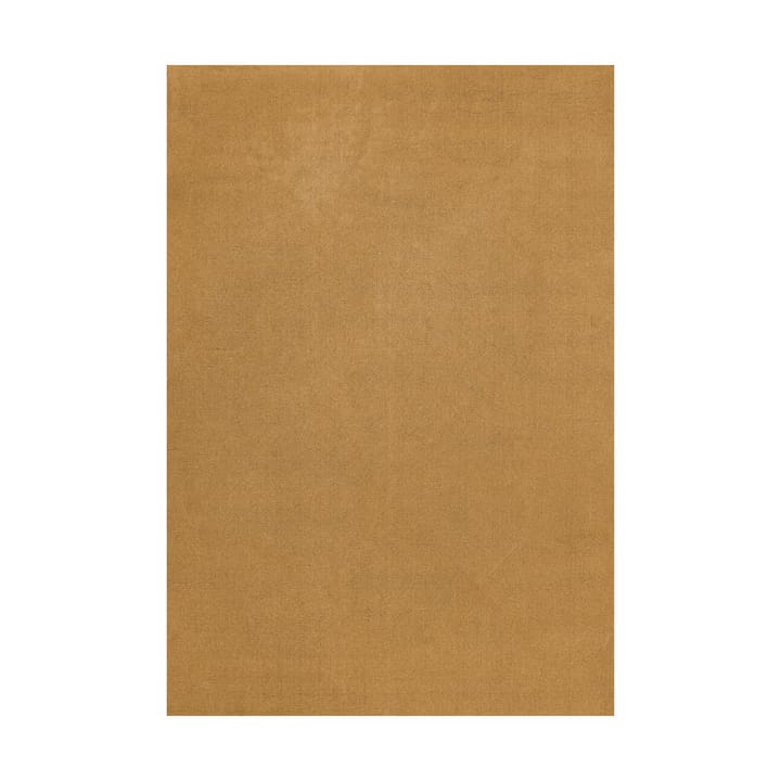 Classic solid ullteppe 180 x 270 cm - Ochre, 180 x 270 cm - Layered