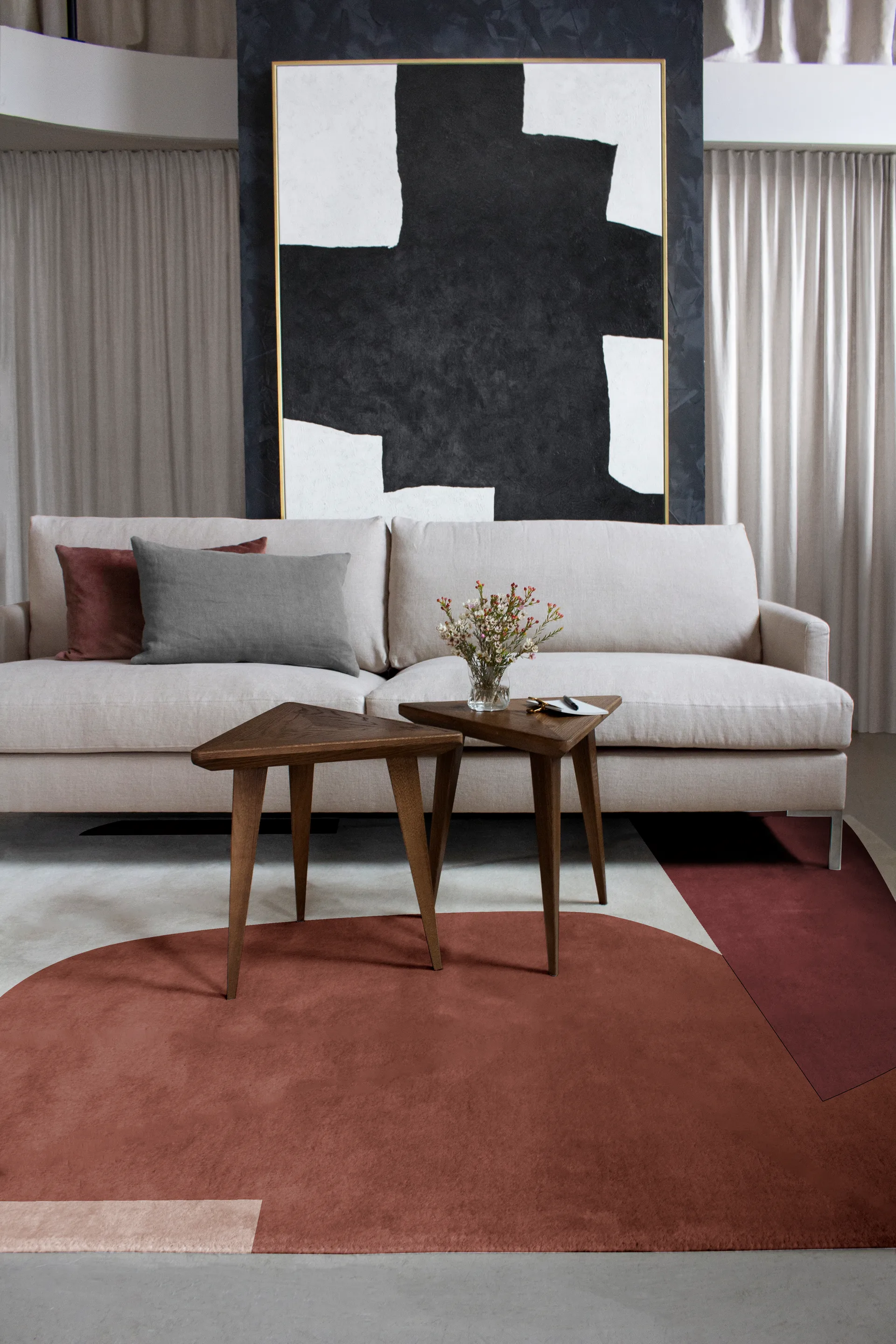 Cloudberry ullteppe, 300 x 400 cm Layered