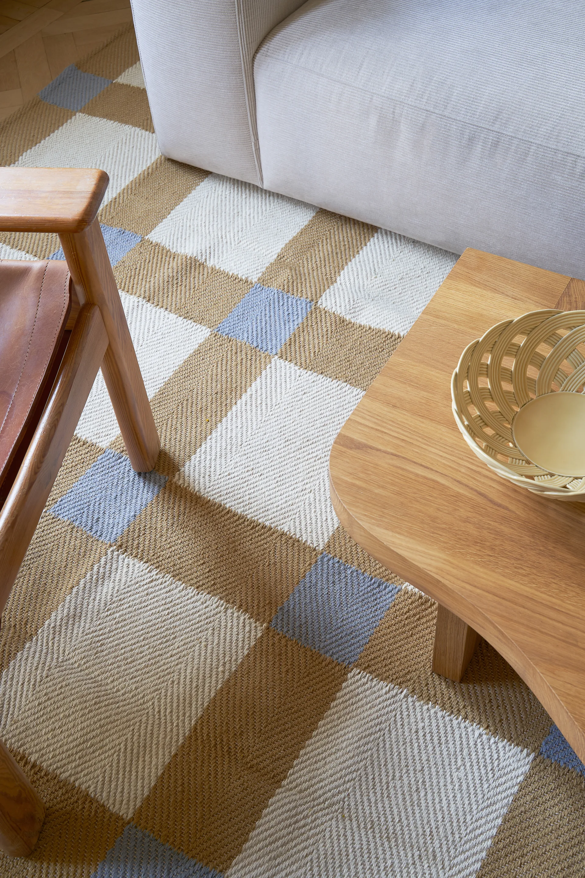 Evelina Kroon juteteppe 180 x 270, Dusk Layered