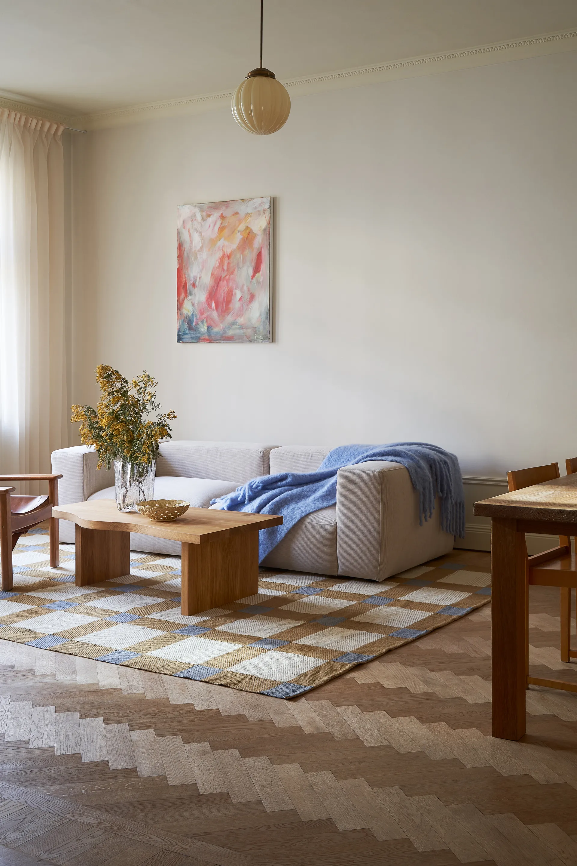 Evelina Kroon juteteppe 75x200 cm, Dusk Layered