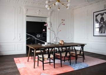 Flower Field ullteppe 180 x 270 cm - Pink - Layered