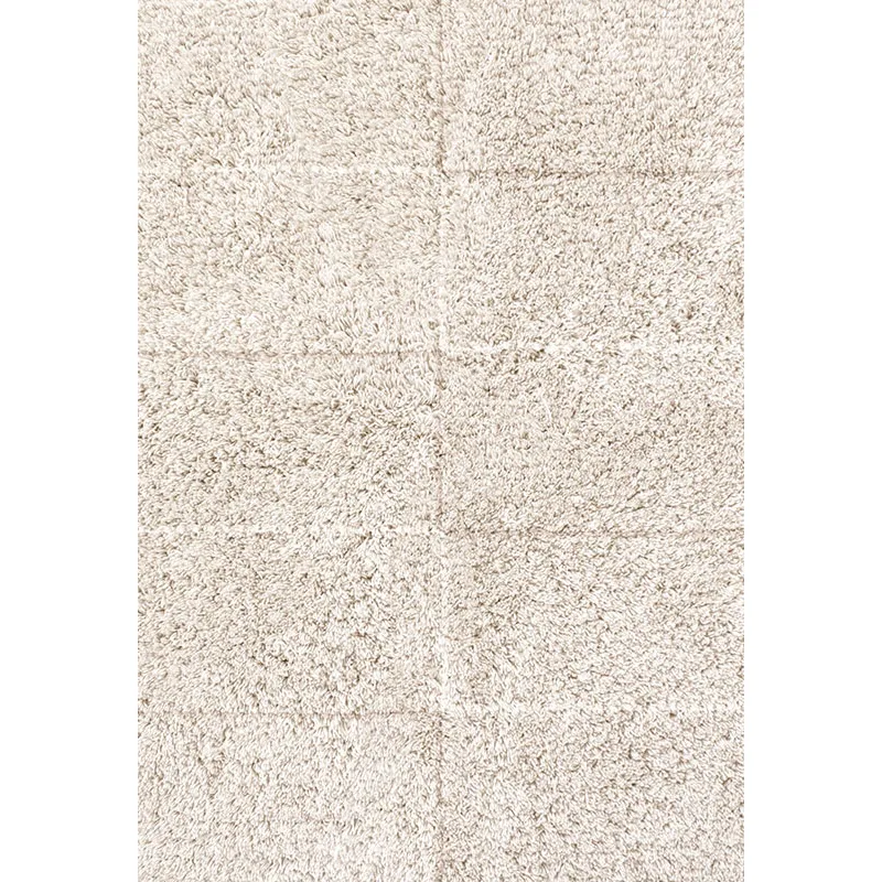 Levels teppe 300 x 400 cm, Bone White Layered