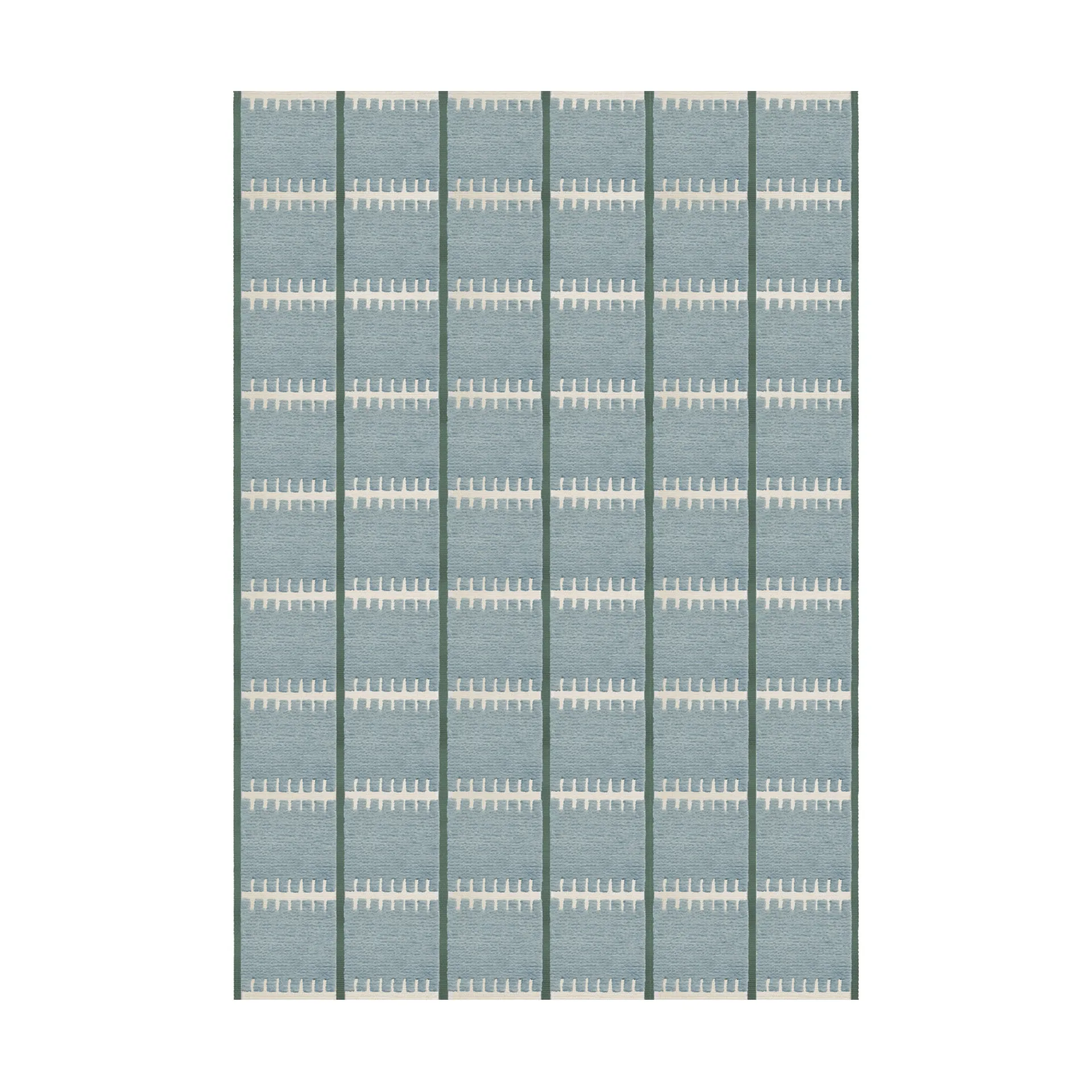 Lilly ullteppe, Blue, 250x350 cm Layered