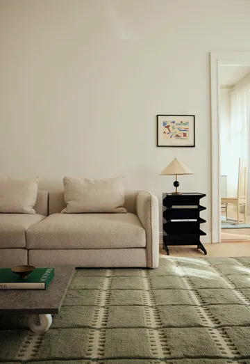 Lilly ullteppe - Green, 300x400 cm - Layered