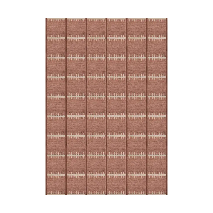 Lilly ullteppe - Rust, 180x270 cm - Layered