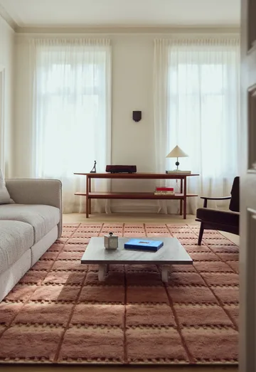 Lilly ullteppe - Rust, 180x270 cm - Layered