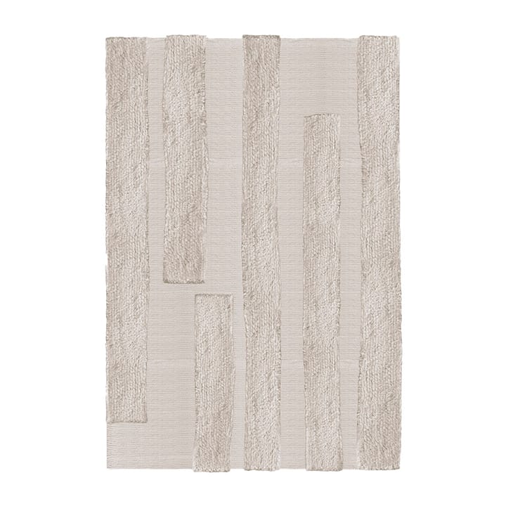 Punja Bricks ullteppe - Sand Melange, 300 x 400 cm - Layered