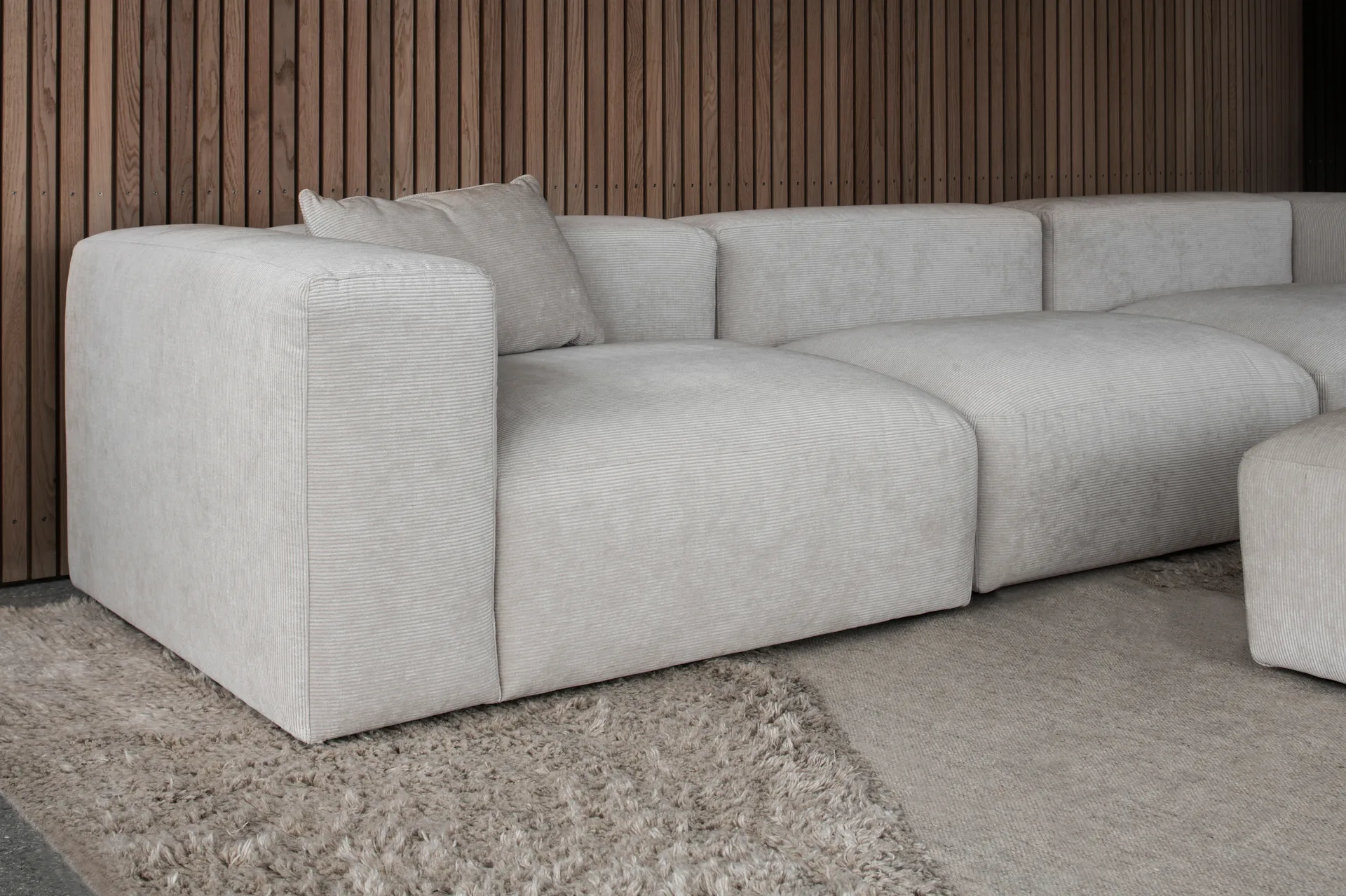 Punja plasma ullteppe 180 x 270 cm, Sand melange Layered