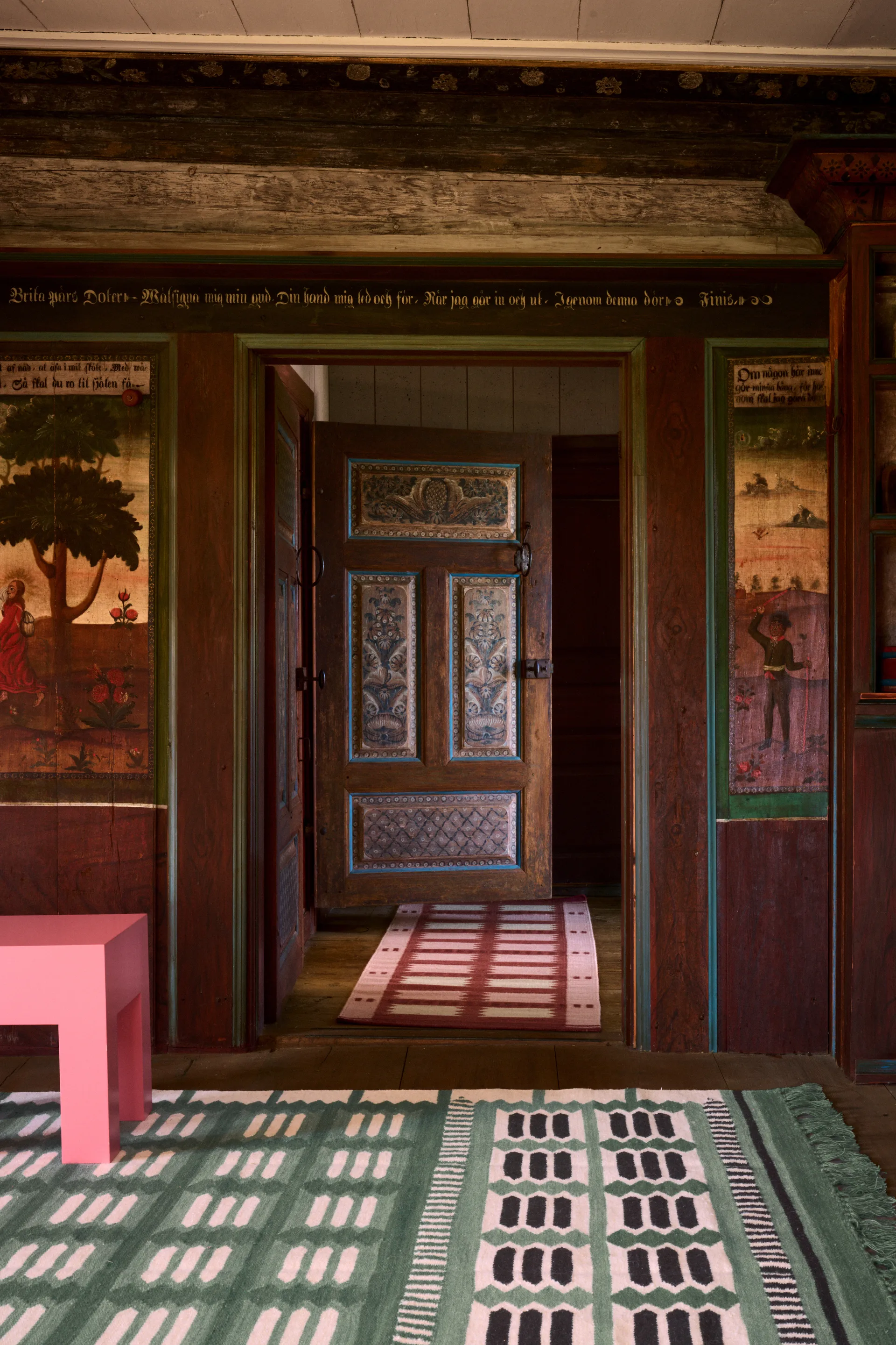 Röllakan Hilma ullteppe, Fern, 250x350 cm Layered