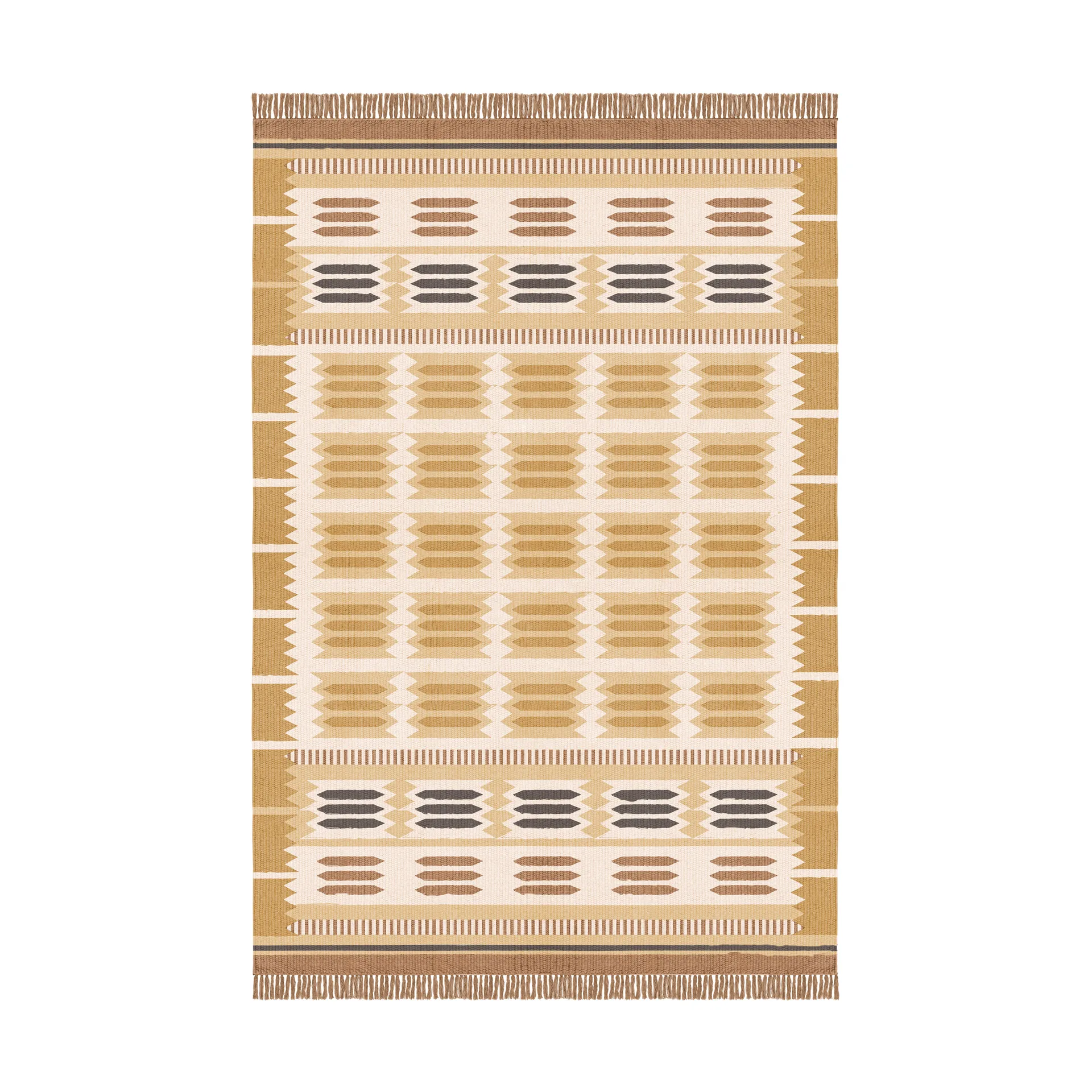 Röllakan Hilma ullteppe, Marigold, 250x350 cm Layered