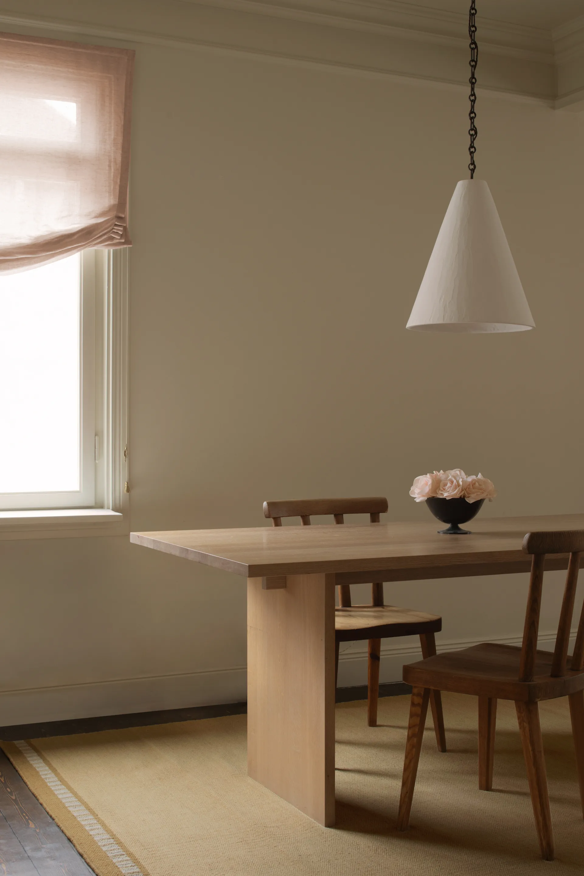 Röllakan Solid ullteppe, Mariegold, 250x350 cm Layered
