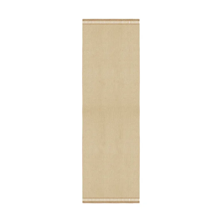 Röllakan Solid ullteppe - Mariegold, 80×300 cm - Layered
