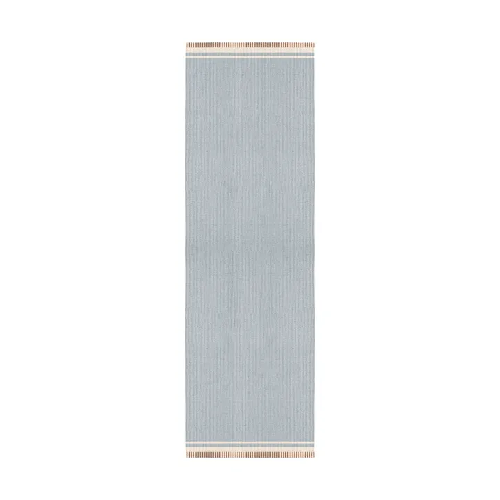 Röllakan Solid ullteppe - Sky blue, 80x300 cm - Layered