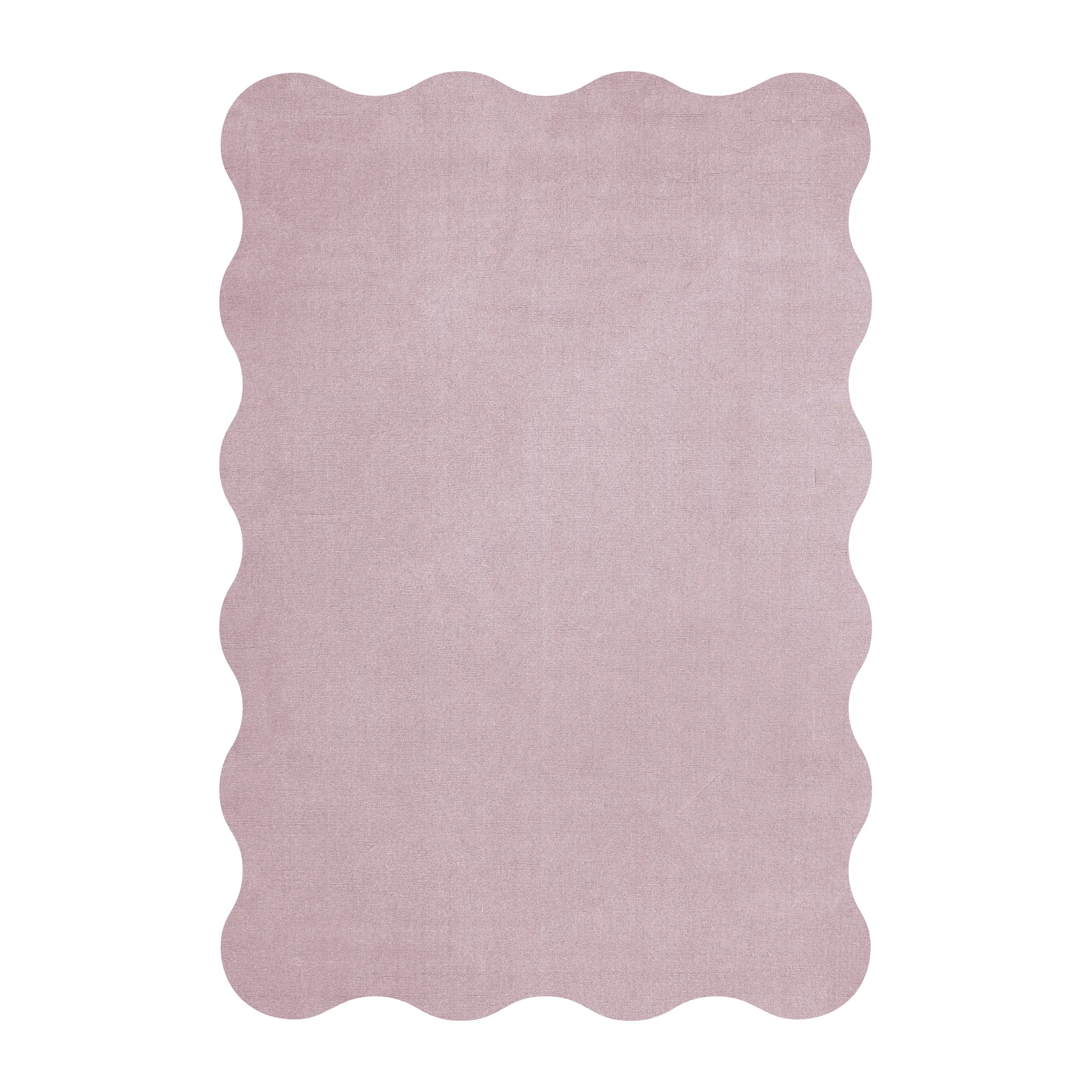 Scallop ullteppe 160 x 230 cm, Pink lavender Layered