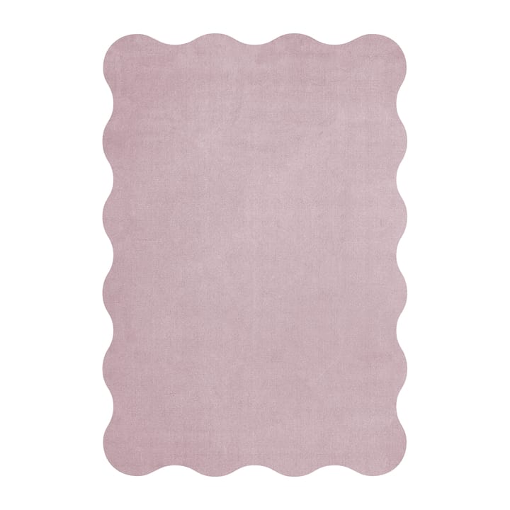 Scallop ullteppe 180 x 270 cm - Pink lavender - Layered