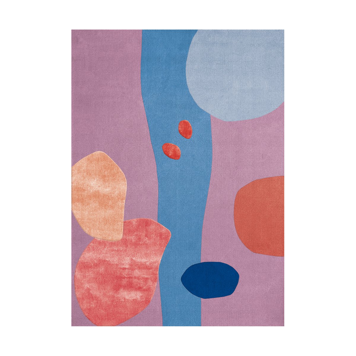 Bilde av Layered Secret Garden ullteppe 300x400 cm