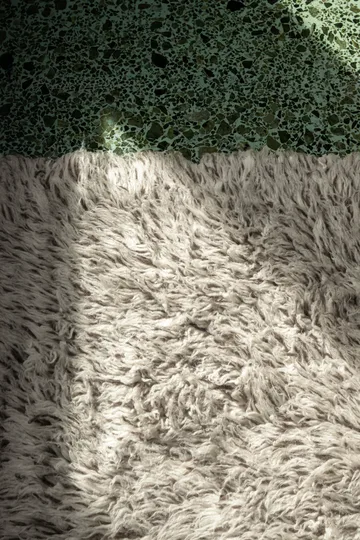 Shaggy gulvteppe 180x270 cm - Mocha melange - Layered