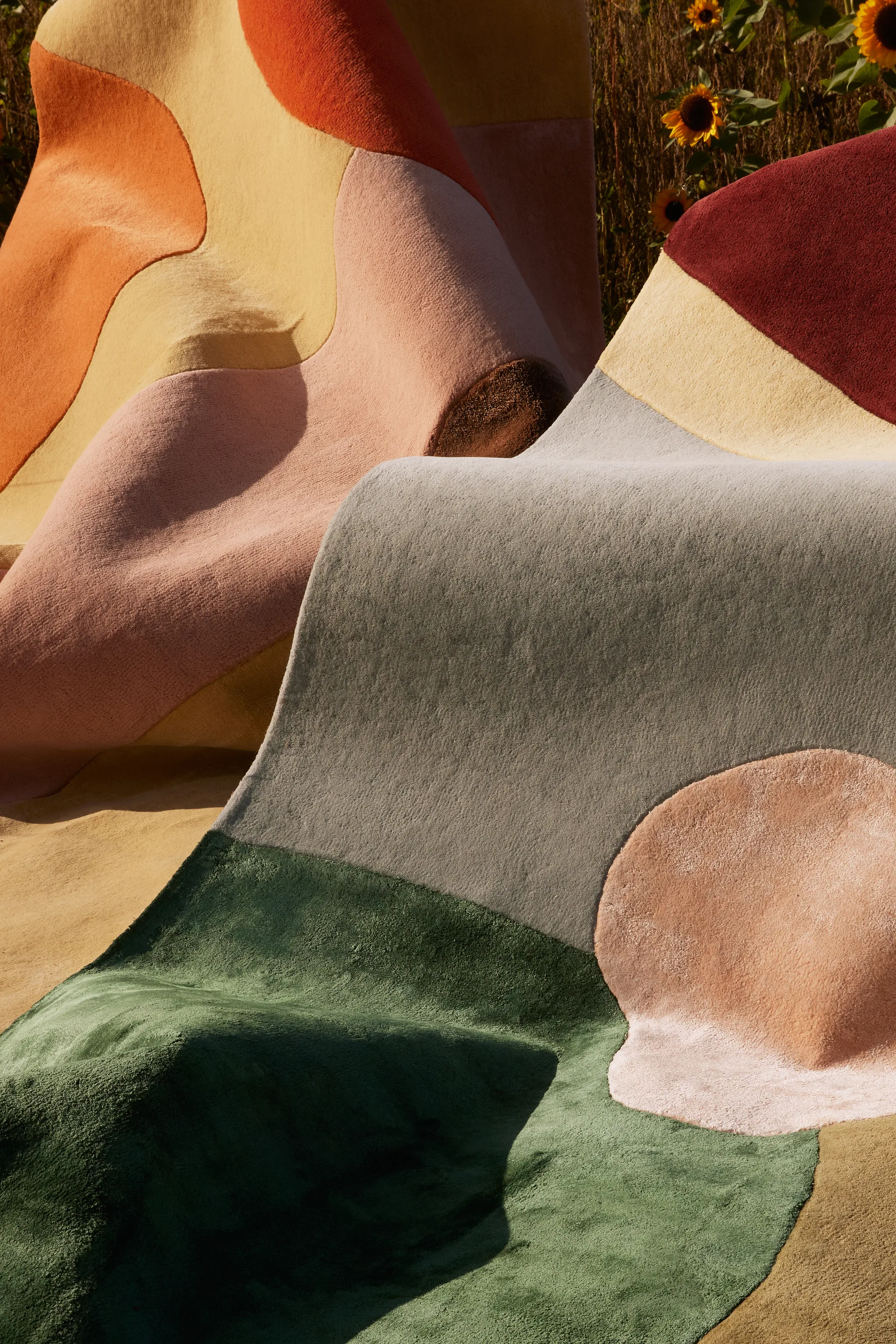 Sleeping Flower ullteppe, 200x300 cm Layered