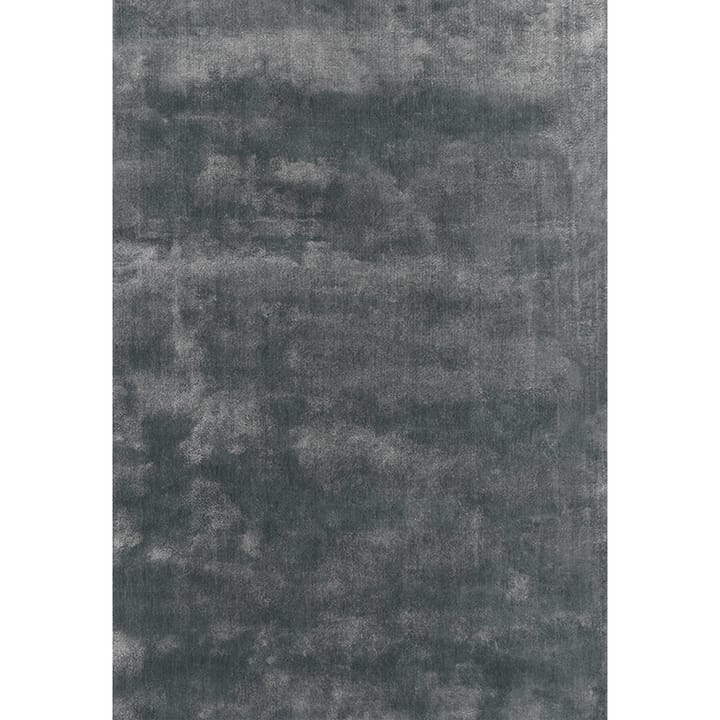Solid viskos gulvteppe, 180x270 cm - Dark sky (grå) - Layered