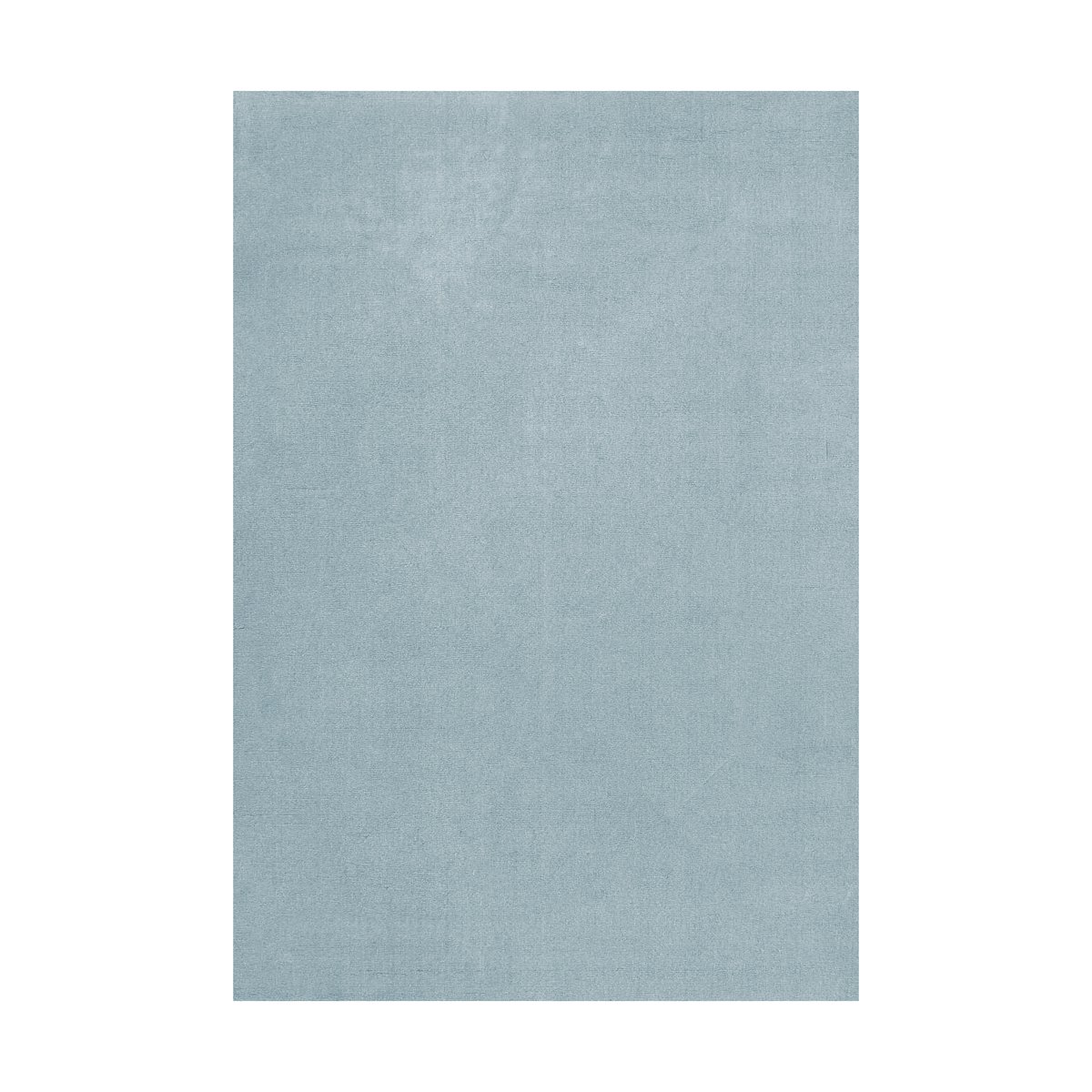 Bilde av Layered Solid Wool ullteppe Blue clair 180x270 cm