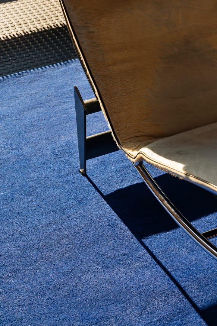 Solid Wool ullteppe, Blue foncé, 200x300 cm Layered