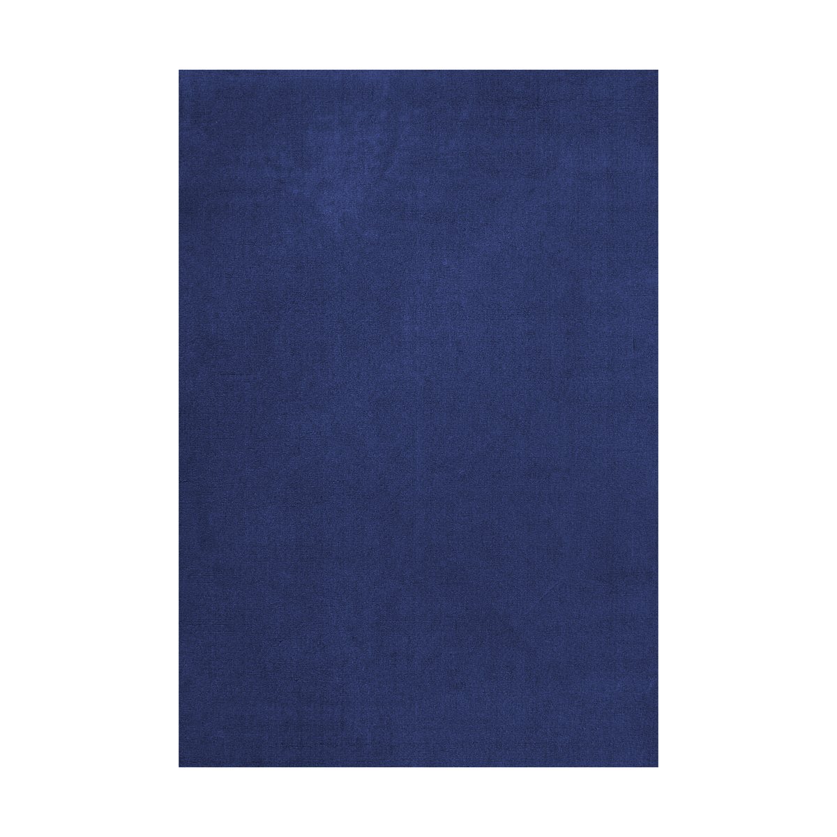 Bilde av Layered Solid Wool ullteppe Blue foncé 300x400 cm
