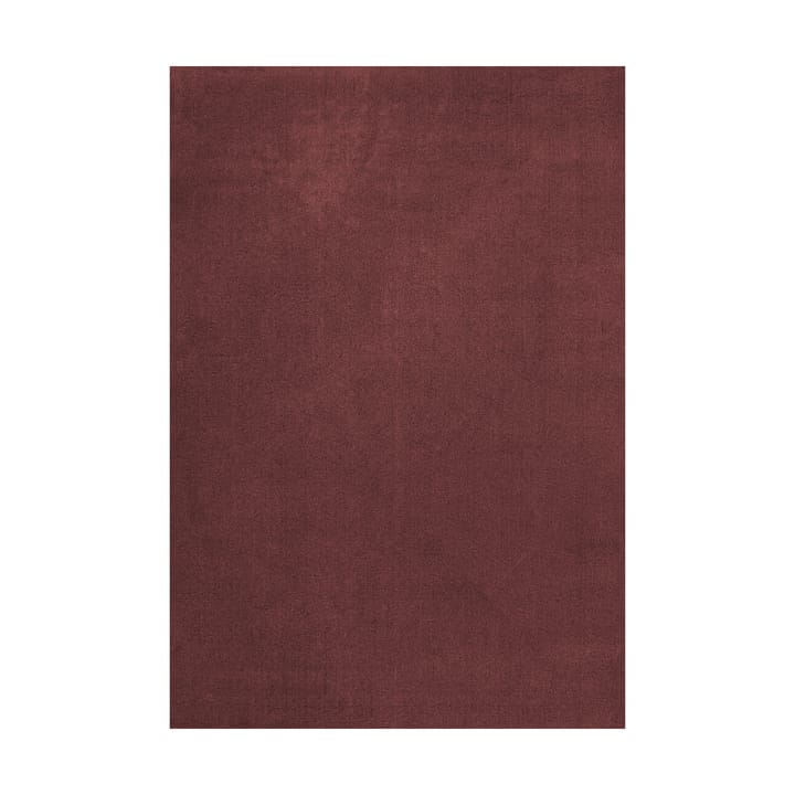 Solid Wool ullteppe - Ruby red, 300x400 cm - Layered