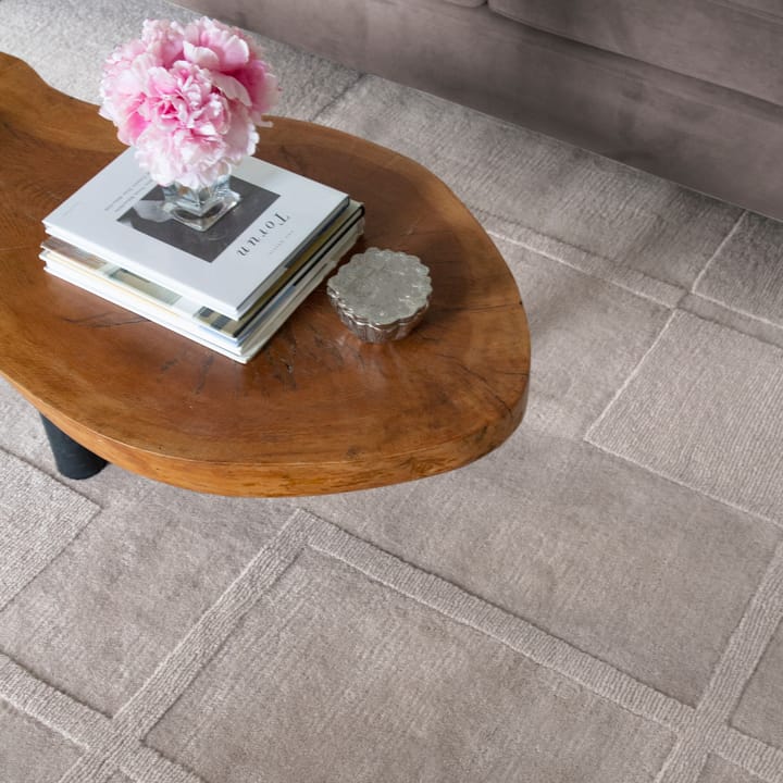 Swedish Grace oatmeal ullteppe, 250x350 cm Layered