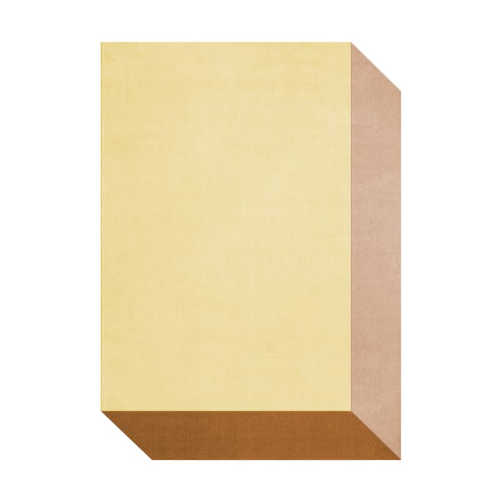 Teklan Box ullteppe - Yellows, 250x350 cm - Layered