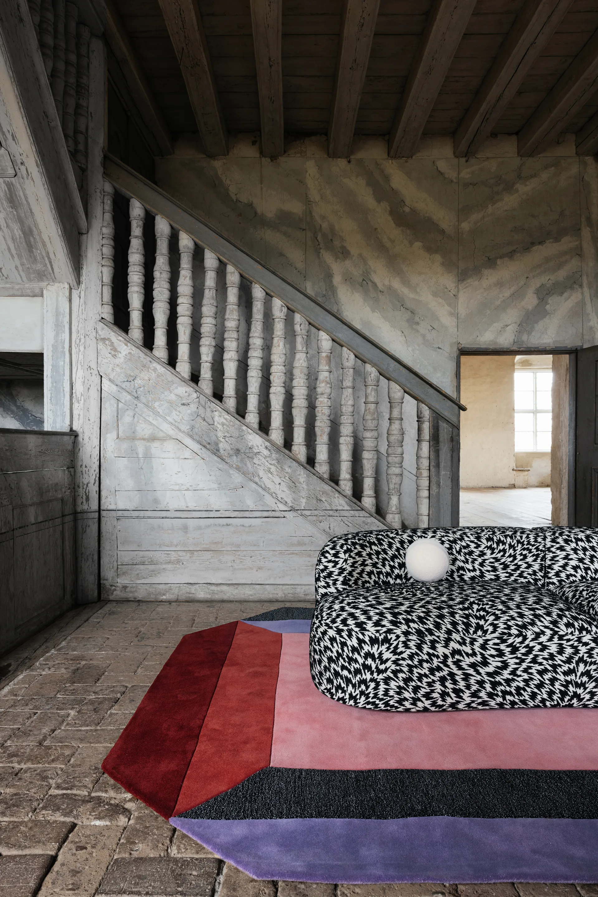 Teklan Crystal Spectrum ullteppe, Multi, 250x350 cm Layered