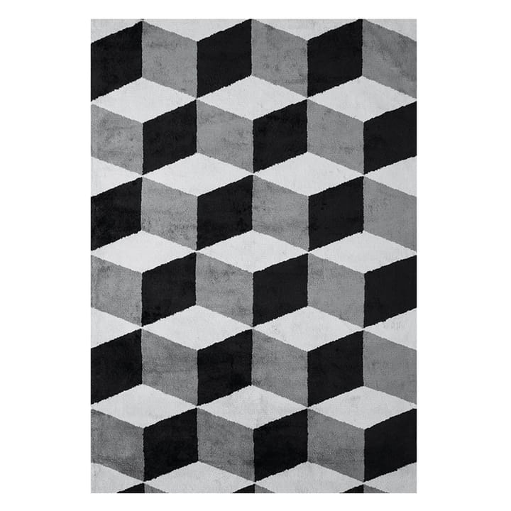 Viskos illusion gulvteppe, 160x250 cm - elephant gray (grå) - Layered