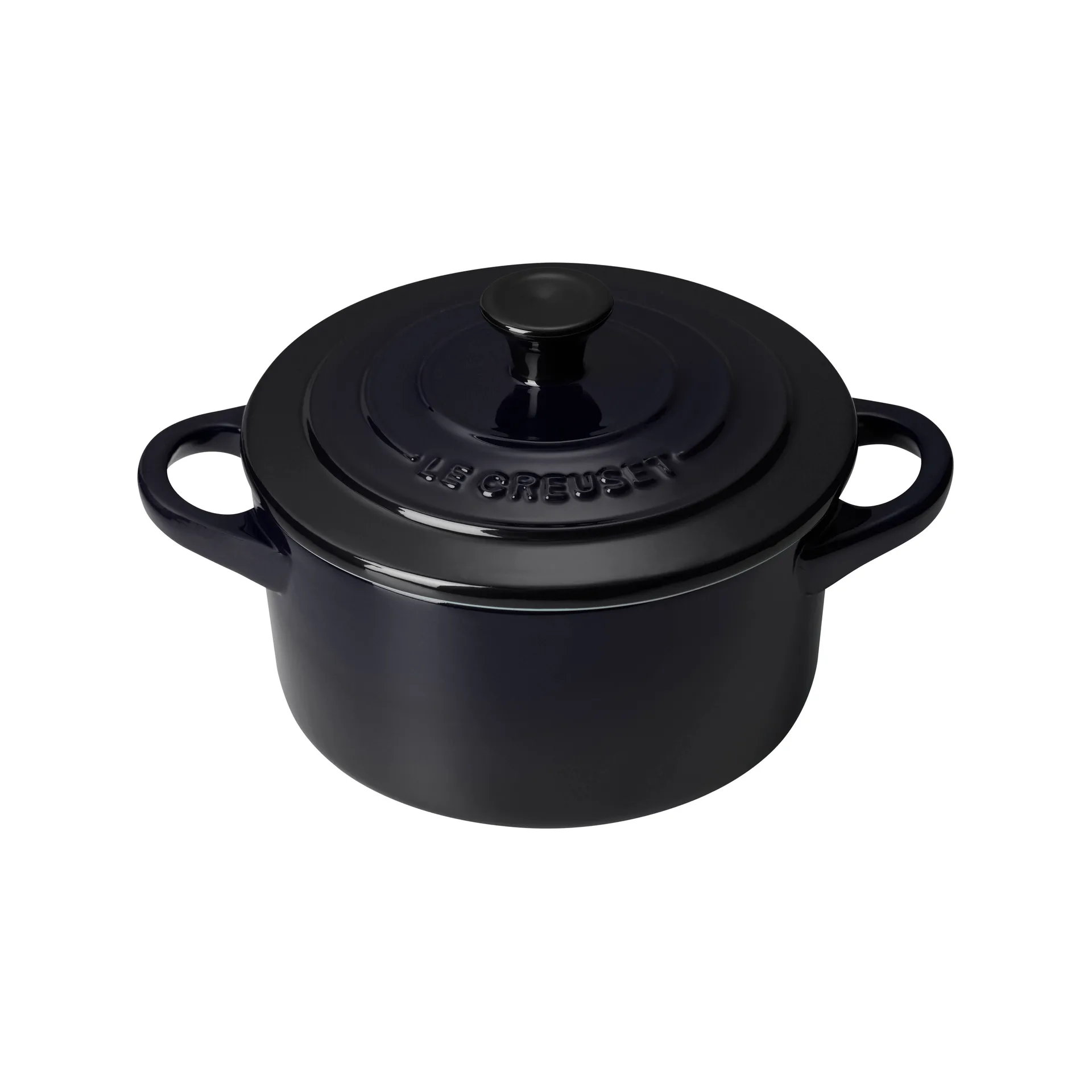 Le Creuset minigryte 10 cm, Black Le Creuset