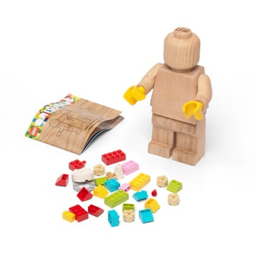 LEGO minifigur av tre - Såpet eik - Lego