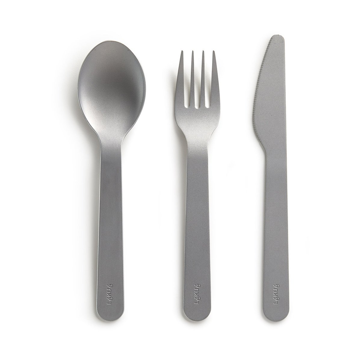 Lékué Lékué Basics To Go bestikksett 3 deler Rustfritt stål