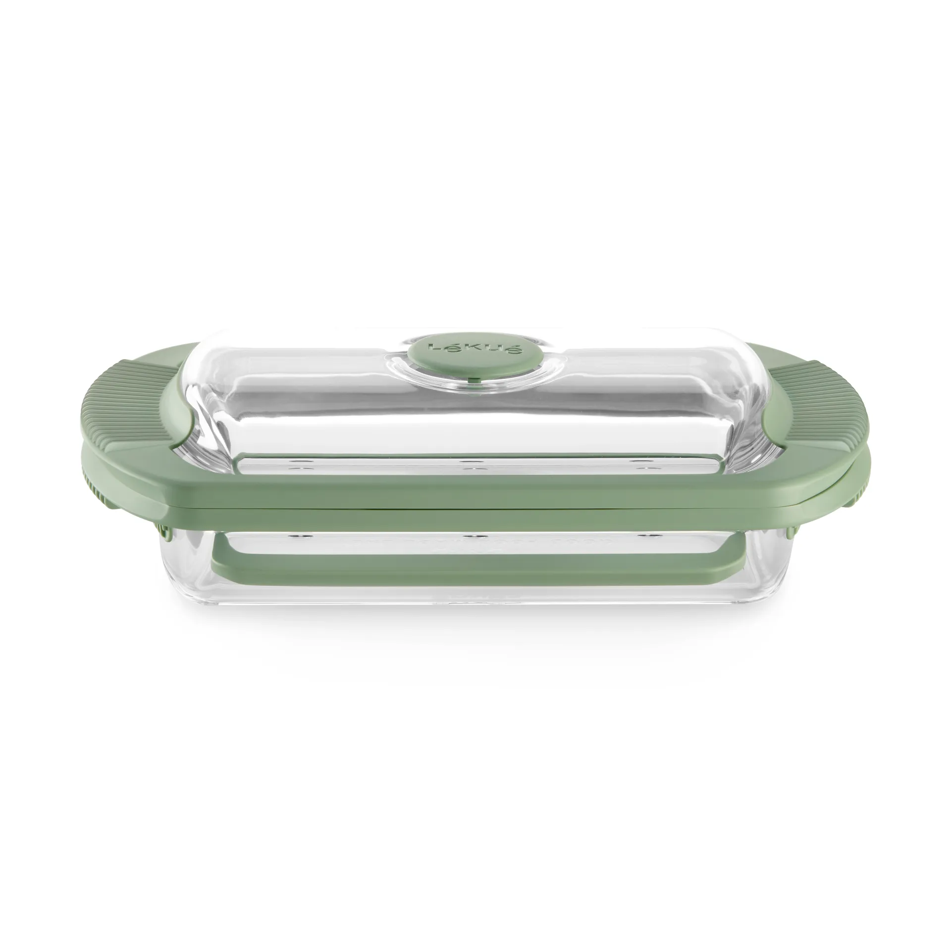 Lékué dampkoker, Transparent, glass, 2‑pakning Lékué