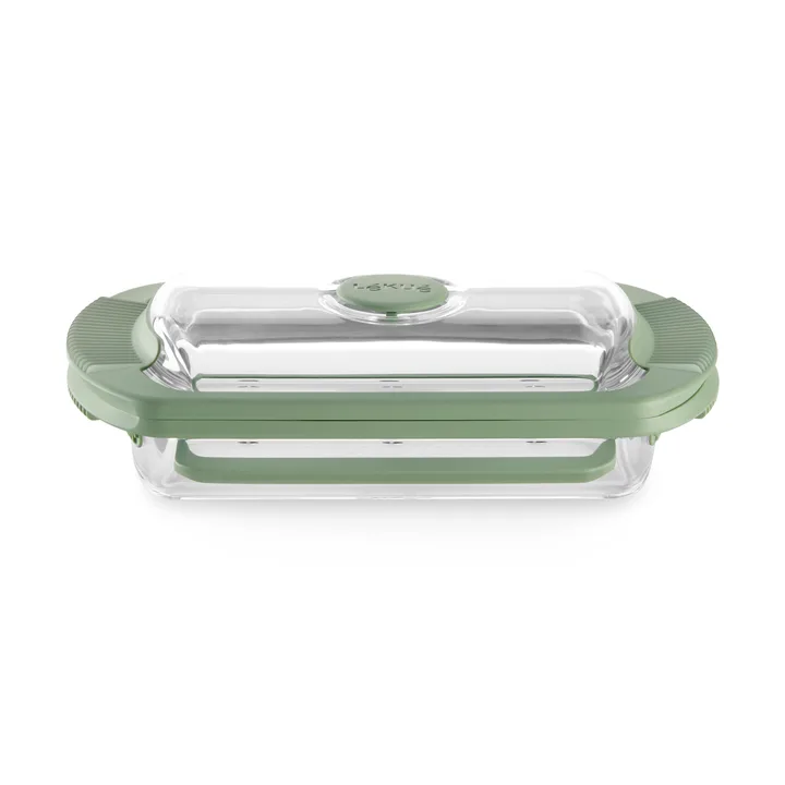 Lékué dampkoker - Transparent, glass, 2‑pakning - Lékué