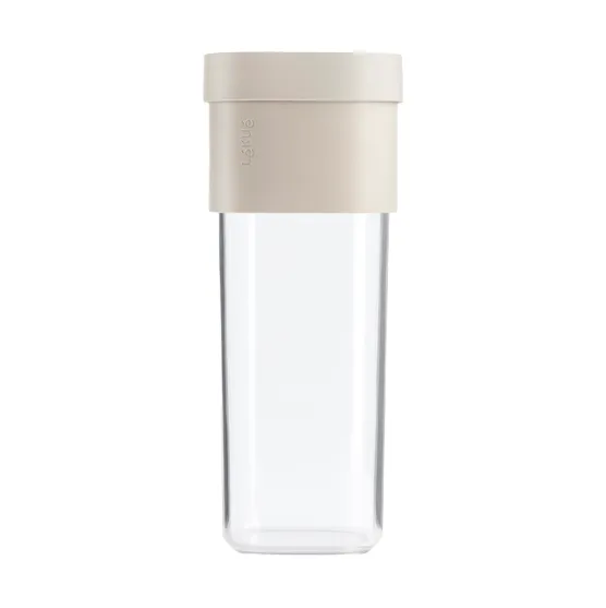 Lékué flip oppbevaringsboks, 5 deler, Beige Lékué