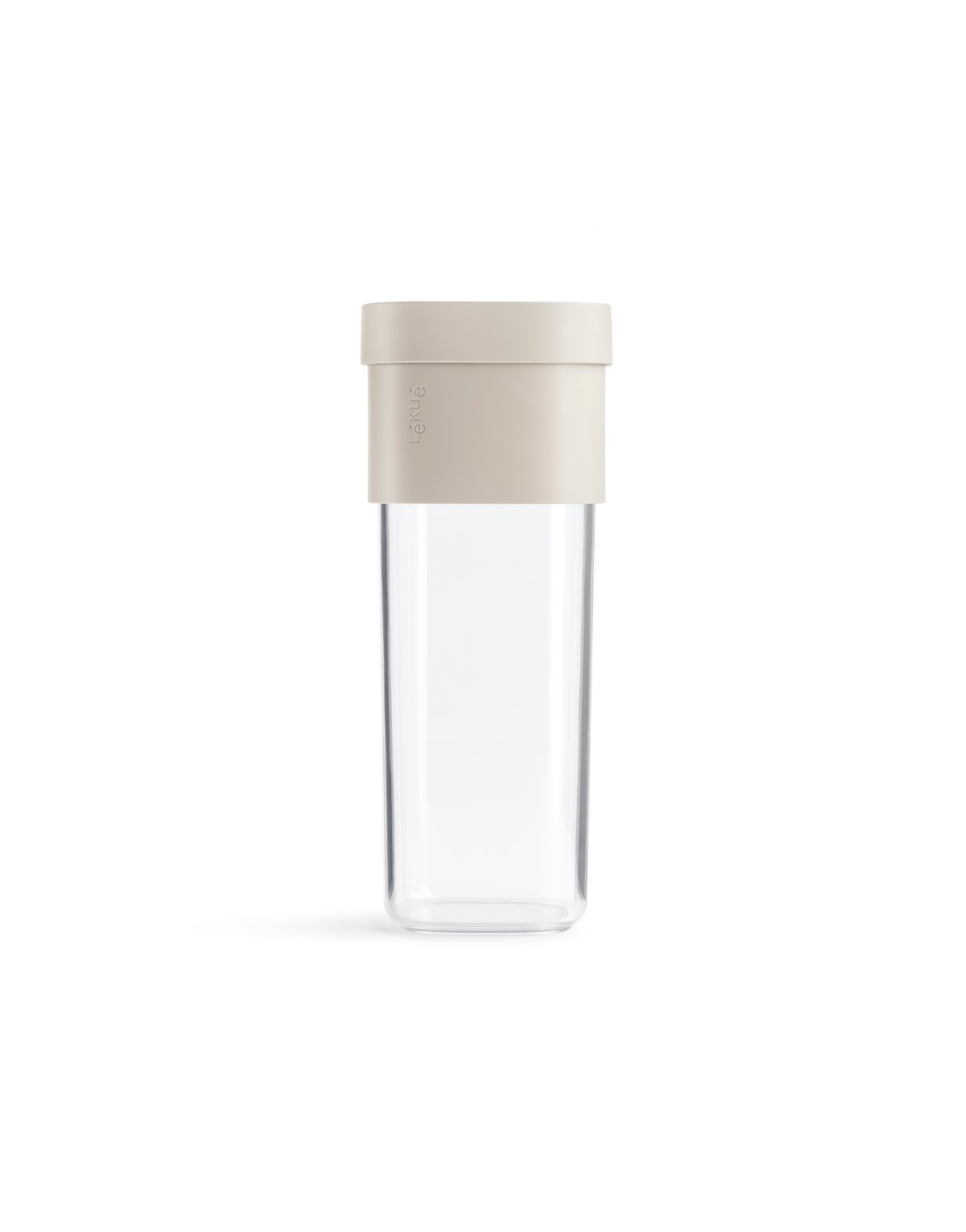 Lékué flip oppbevaringsboks stor Beige | Skandinavisk Design | Oppbevaringsbokser | Beige