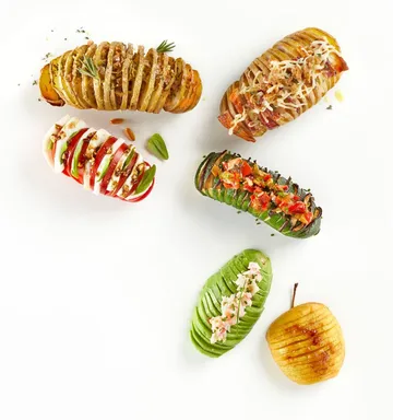 Lékué hasselbacksskjærer - Terrakotta - Lékué