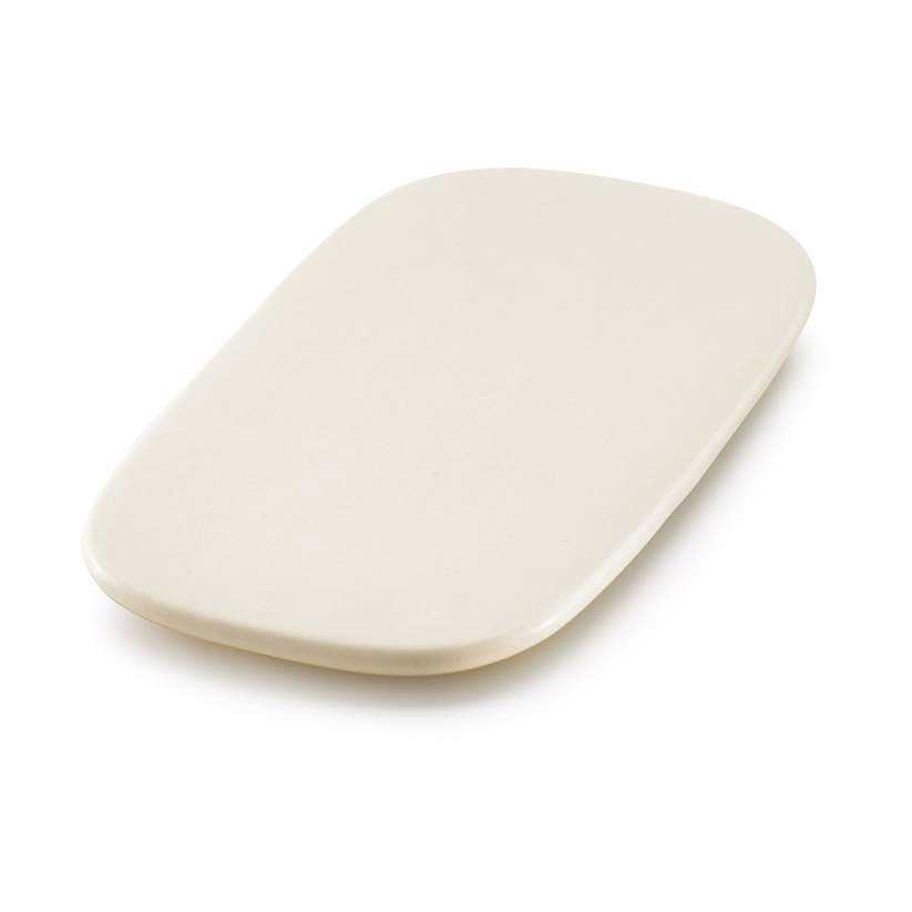 Lékué Lékué keramikktallerken 24 cm, rektangulær Hvit