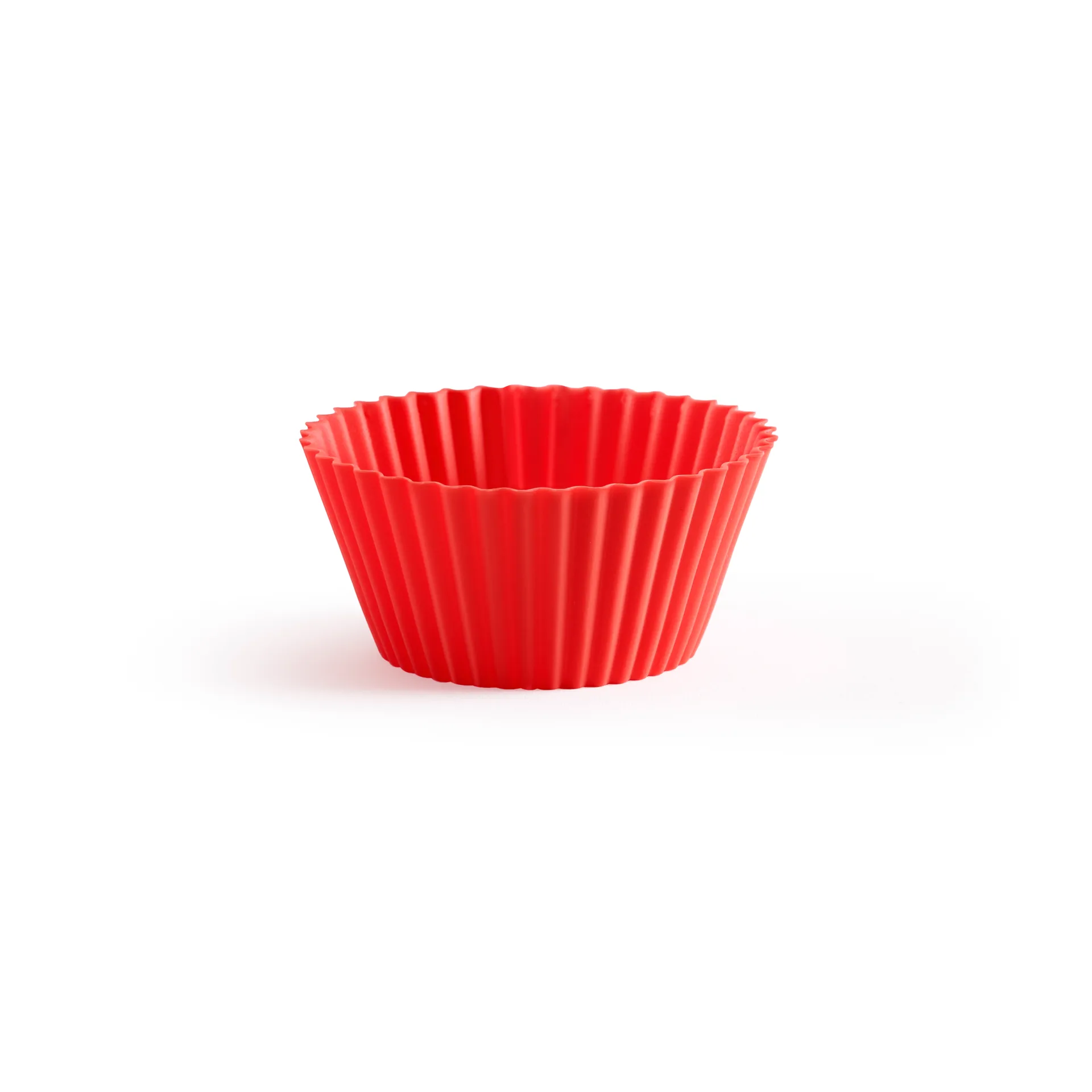 Lékué muffinsformer i silikon 6-pk, Rød Lékué